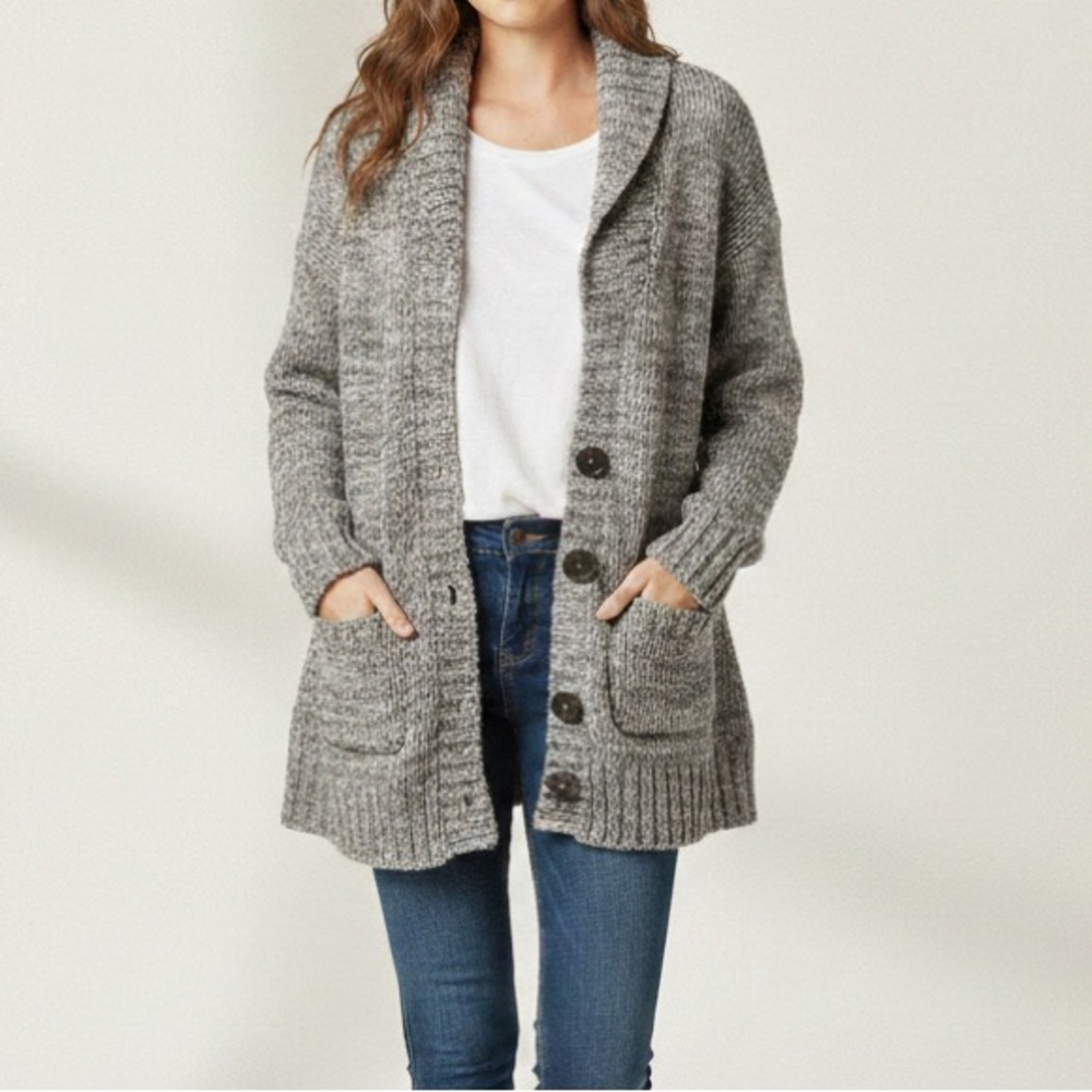 Women’s ROXY Button Up Knit Sweater